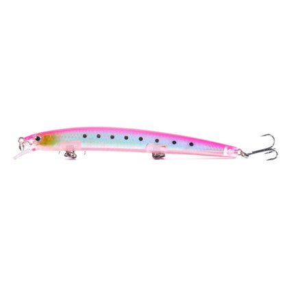 HENGJIA MI130 13.5cm 15.5g Far Throwing Floating Water Laser Bait, 5, 6, 7, 8, 9, 10, 11, 1, 12, 2, 3, 4