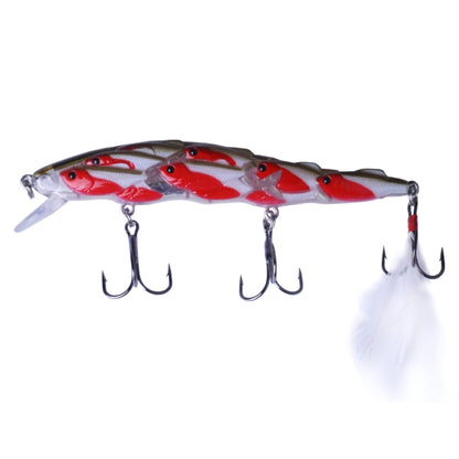 HENGJIA MI113 11.5cm 15.7g Sea Fishing Crank Lure Swing With Feather Hook, MI113 C, MI113 D, MI113 E, MI113 A, MI113 B