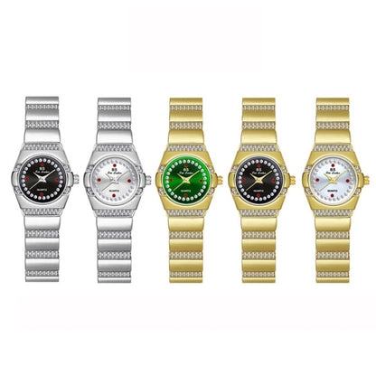 BS Bee Sister  FA1647 Classic Ladies Watch Diamond Wrist Watch, Silver Black, Silver White, Golden Black, Golden Green, Golden White