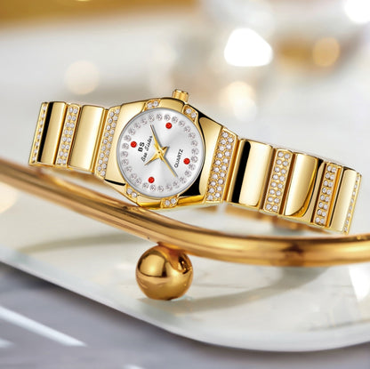 BS Bee Sister  FA1647 Classic Ladies Watch Diamond Wrist Watch, Silver Black, Silver White, Golden Black, Golden Green, Golden White