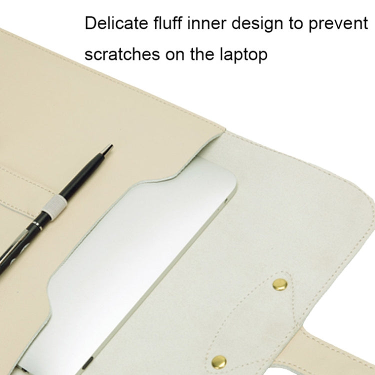 S177 3 In 1 Leather Waterproof Laptop Liner Bags, 13 inches, 14 inches, 15 inches