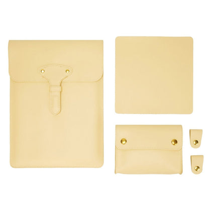 S177 3 In 1 Leather Waterproof Laptop Liner Bags, 13 inches, 14 inches, 15 inches