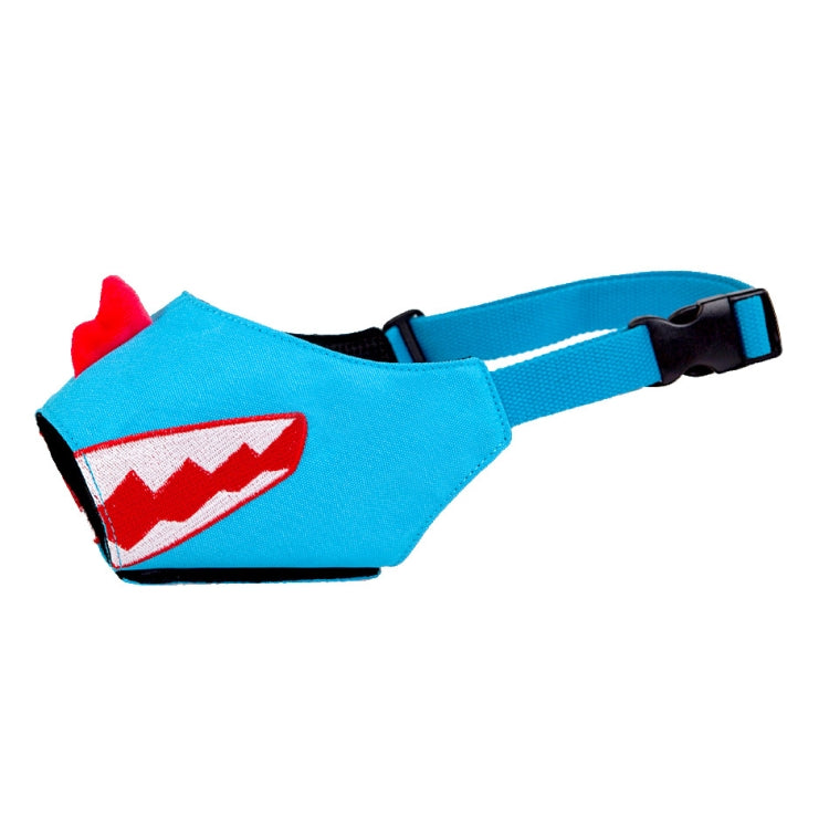 Cartoon Dog Mouth Cover Anti-Bite Nylon Dog Mask, Size:, S, M, L, XL