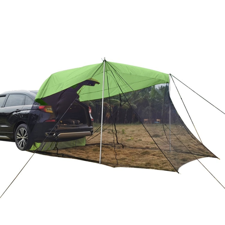 Rear Mosquito Repellent Sun Protection Tent RV Canopy Awning, Yellow, Green, Blue, Military Color, Beige