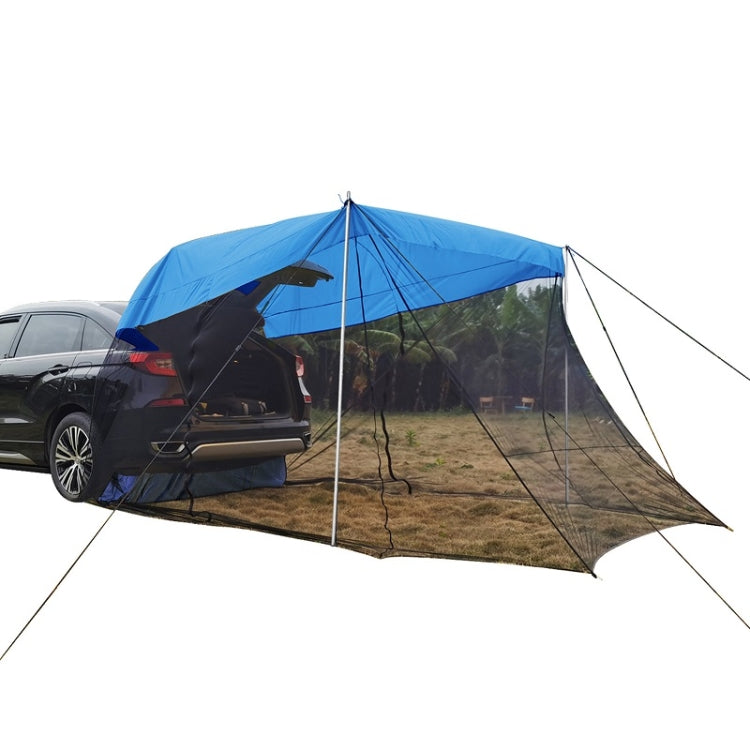 Rear Mosquito Repellent Sun Protection Tent RV Canopy Awning, Yellow, Green, Blue, Military Color, Beige