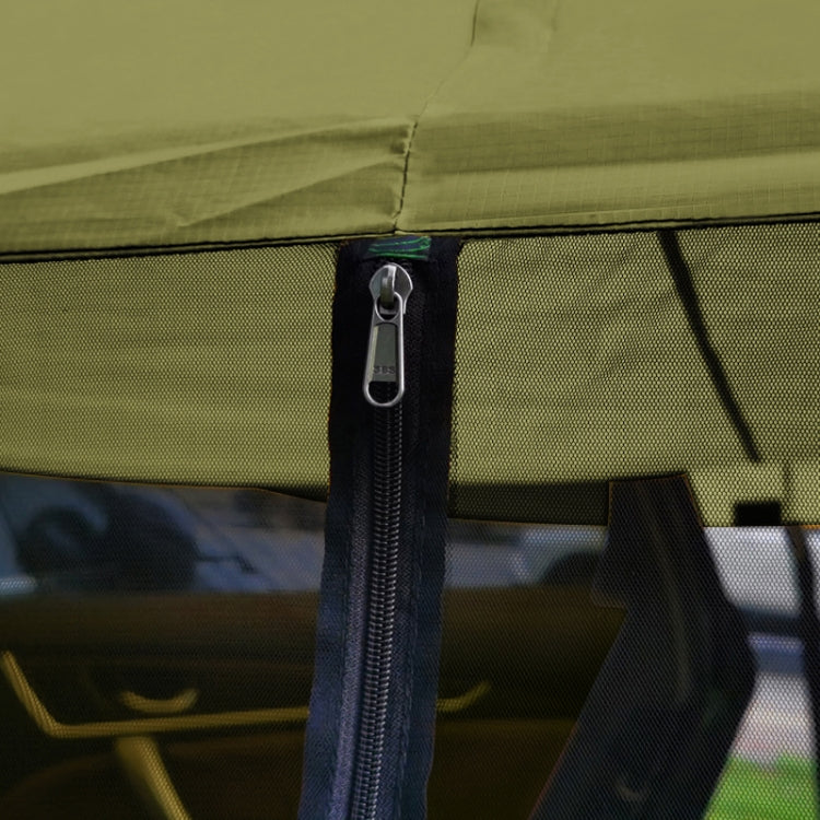 Rear Mosquito Repellent Sun Protection Tent RV Canopy Awning, Yellow, Green, Blue, Military Color, Beige