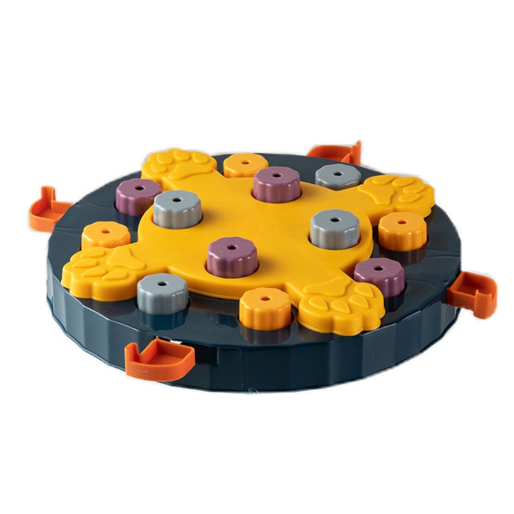 Pet Puzzle Slow Feeder Cat And Dog Food Tray Toy, Blue Claw Seal, Pink Claw Seal, Green Claw Seal, Blue Sakura, Pink Sakura, Green Sakura
