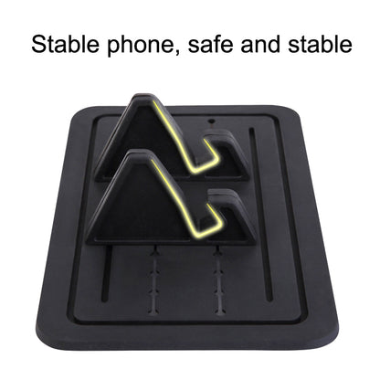 G01 Car Phone Holder Silicone Pad Center Console Tablet Holder, G01