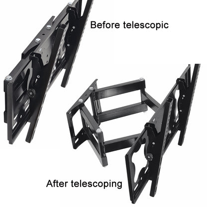 Telescopic Rotation Adjustable Tilt TV LCD Screen Wall Bracket, Model: CP502 (32-65 inches), CP502 (32-65 inches)