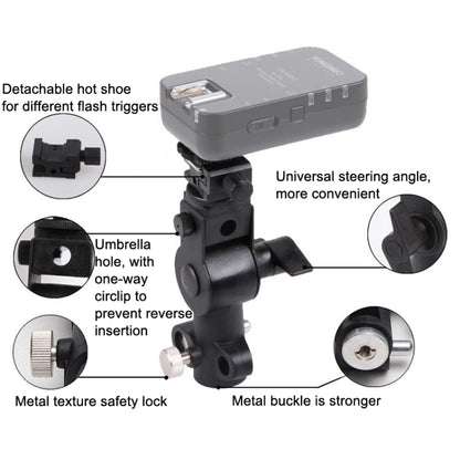 Top Flash Mount D -Shaped Lighting Light Rack, D-bracket