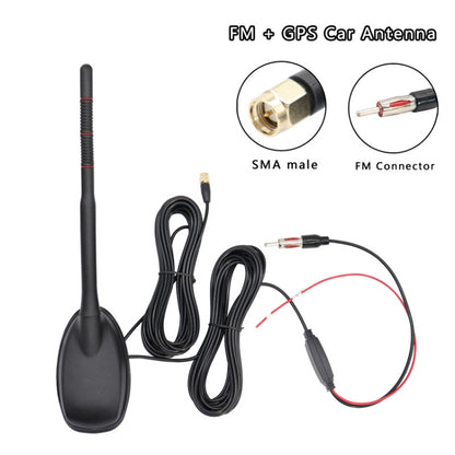 GPS+FM/AM+DAB Car Radio Amplified Antenna, GPS+FM/AM+DAB