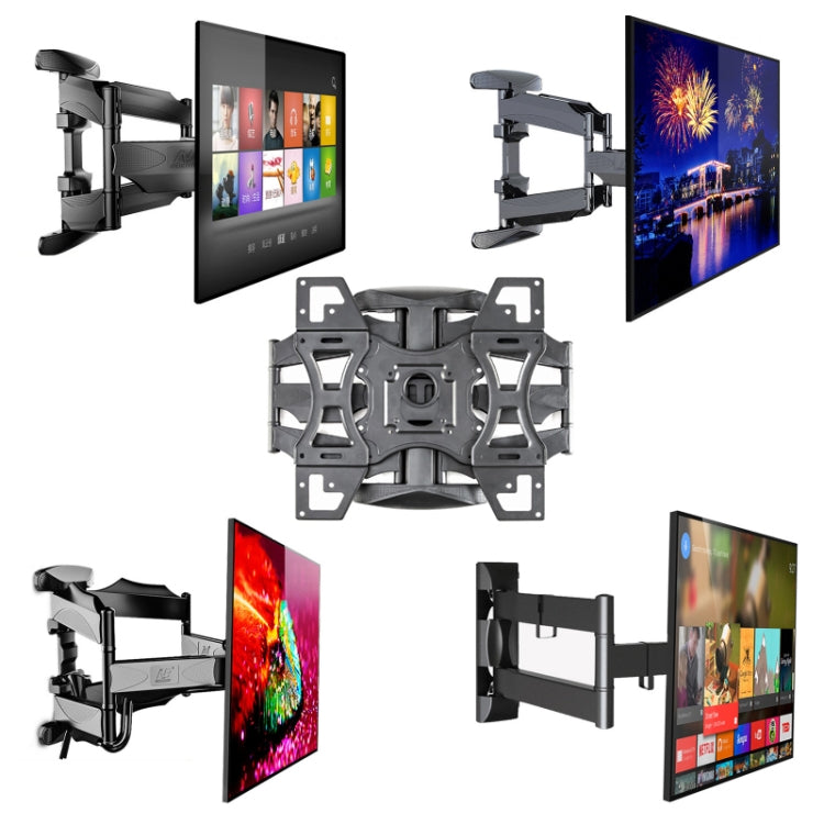 NORTH BAYOU Telescopic Swivel TV Monitor Wall Mount Bracket, For 32-52 inch