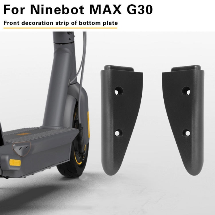 Scooter Base Plate Rear Side Protection Cover For Ninebot MAX G30, Rear Side Cover