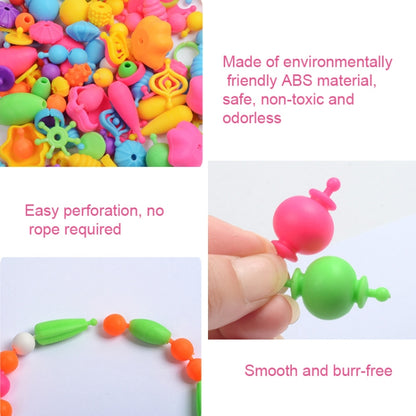 About 550pcs/box Beads Children Educational Toys DIY Handmade Beads