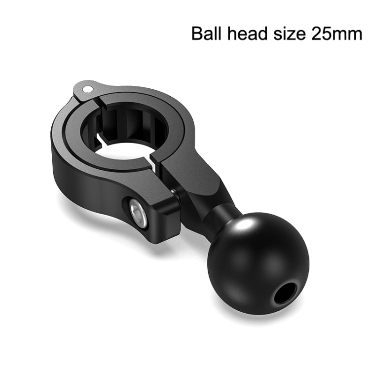 R3 Motorcycle Scooter Mobile Phone Bracket 1 Inch Ball Head Handlebar Fixed Base, R3