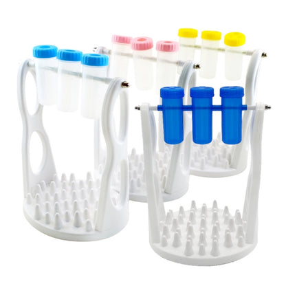 Drum Type Leaky Food Toys Educational Training Pet Supplies, Blue, Yellow, Pink, Dark Blue Bottle