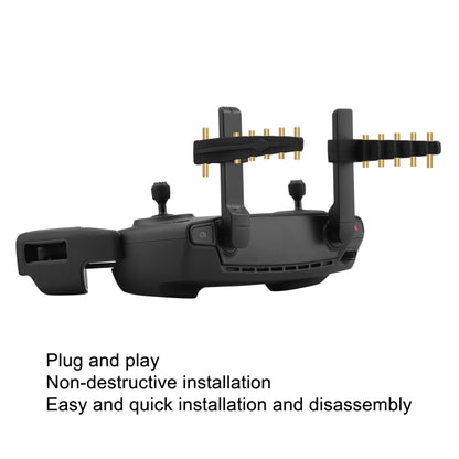 BRDRC Antenna Range Extender Signal Amplifier For DJI Mini SE/MAVIC 2/Pro/Air, For DJI Mini SE/MAVIC 2/Pro/Air Black Copper