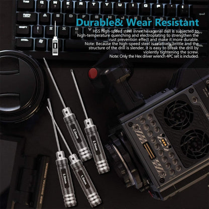 BRDRC 4 In 1 Drone Repair And Disassembly Tool Inner Hexagonal T6/T9 Screwdriver, 4 In 1