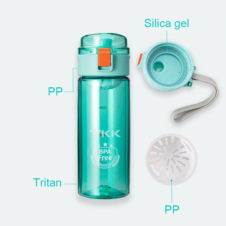 TKK TKK1001 Large Capacity Portable Plastic Water Cup, 400ml, 500ml