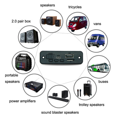 JQ-D102BT With Amplifier Recording Calls MP3 Bluetooth Decoder Board Module, JQ-D102BT