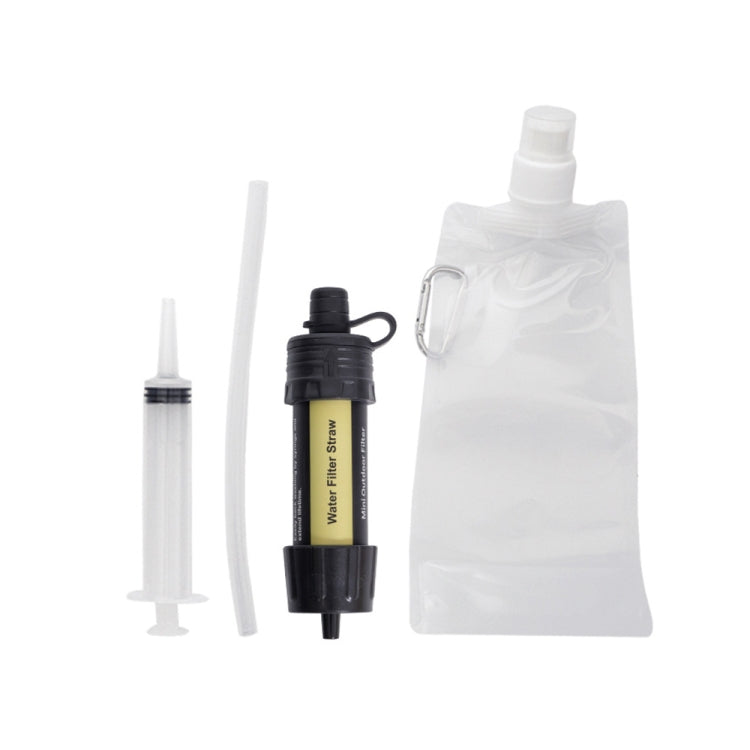 1282 Outdoor Camping Sewage Filter Purifier, Grey, Black, Green, Orange, Light Green