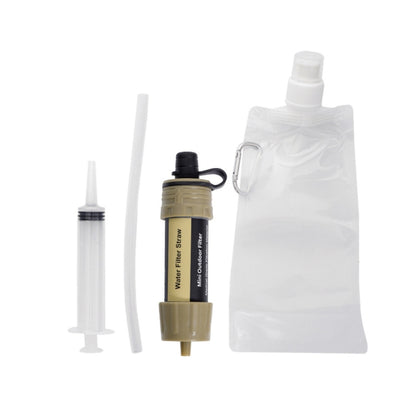 1282 Outdoor Camping Sewage Filter Purifier, Grey, Black, Green, Orange, Light Green