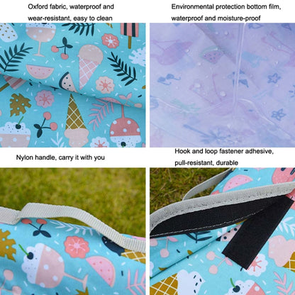 Spring Outing Portable Moisture-proof Picnic Mat Outdoor Tent Campground Mat, Size:, 140x150cm, 150x200cm, 200x200cm