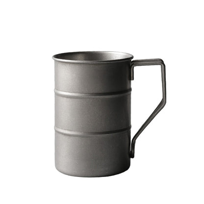 304 Stainless Steel Outdoor Water Cup, Spec:, Retro, Green, Set
