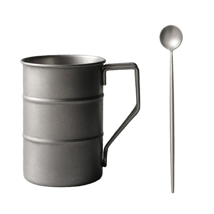 304 Stainless Steel Outdoor Water Cup, Spec:, Retro, Green, Set