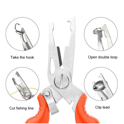 Lure Fishing Pliers Hook Picker Lure Pliers + Anti-lost Rope, Fishing Pliers Hook
