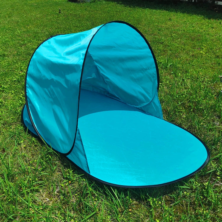 Single Leisure Sunscreen Tent Wire Tent Beach Tent, Blue, Orange, Green, Thicken Sky Blue, Thicken Rose Red, Thicken Yellow Print