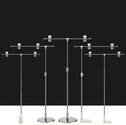 Photography Backdrop Stand Camera Photo Background Props,Style:, T-type 2-section 85cm, T-type Clamp  87cm, T-type Magnetic 80cm, L-type Desktop 85cm, L-type Magnetic 85cm, T-type 4-section  95cm, KT Board