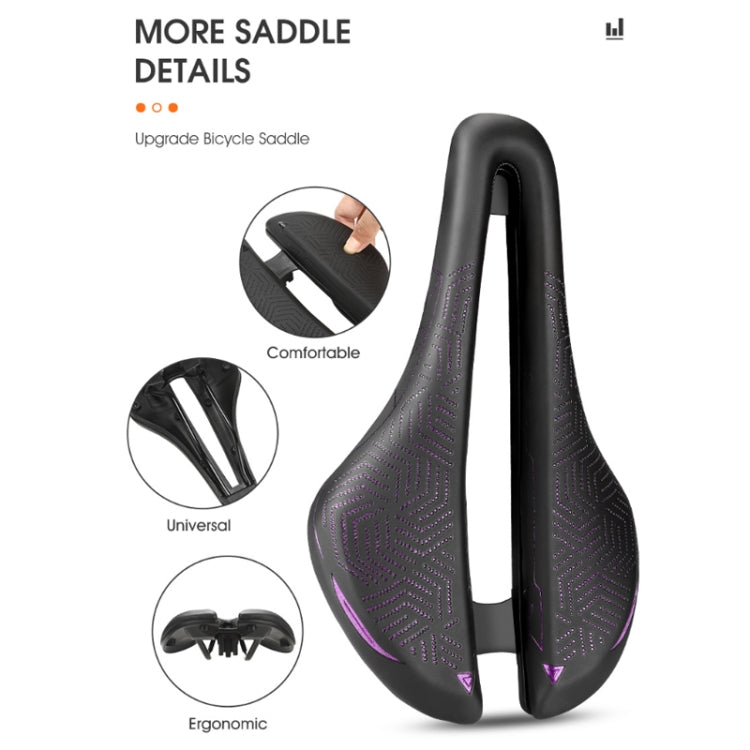 WEST BIKING Hollow Breathable Comfort Bicycle Saddle, YP0801136