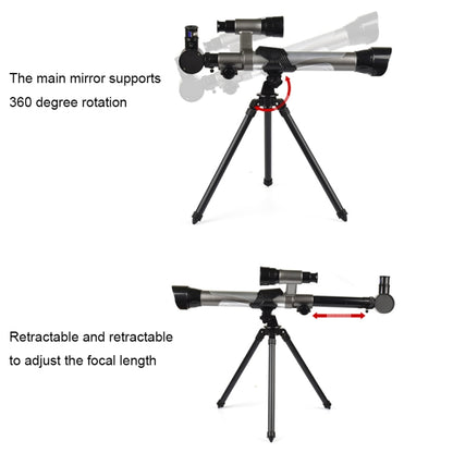 20-40 X Objective Lens Science and Education Telescope Toys, 20-40 X
