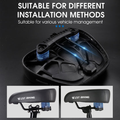 WEST BIKING Bicycle Widened And Comfortable Shock Absorbing Saddle, YP0801133