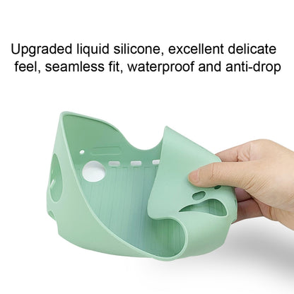 Silicone Non-Slip Protective Cover for Meta Quest 2 VR Glasses Accessories, for Oculus Quest 2 (Black)