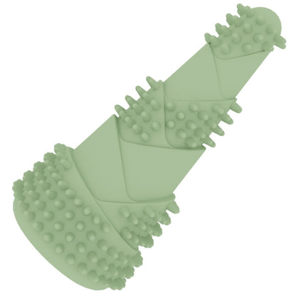 Pet Molar Stick Bamboo Shoot-shaped Chewing Toy Stick, Light Sky Blue, Pink, Avocado Green