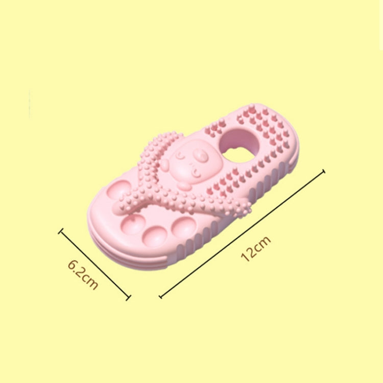 Pet Toys TPR Slippers Teeth Cleaning Dog Toys