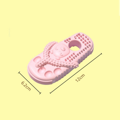 Pet Toys TPR Slippers Teeth Cleaning Dog Toys