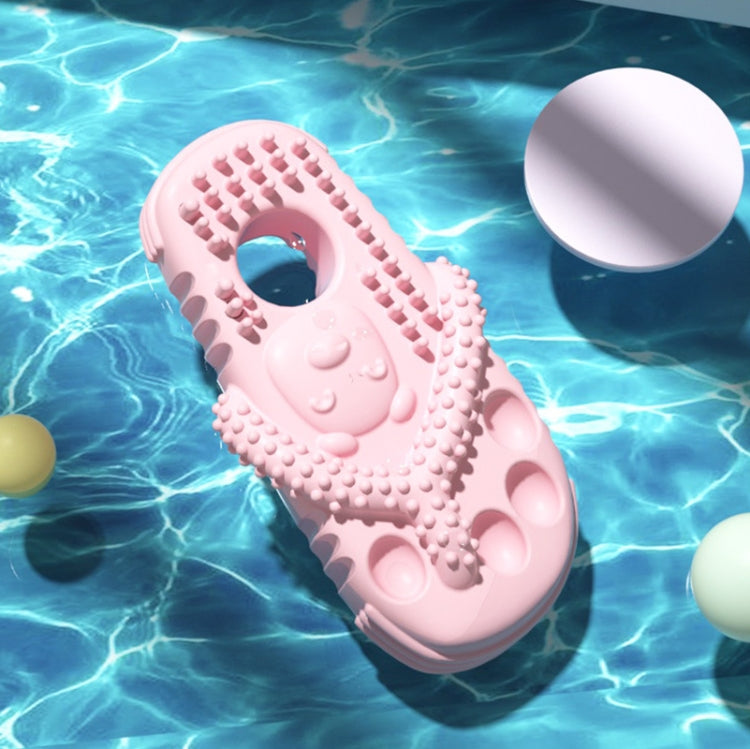 Pet Toys TPR Slippers Teeth Cleaning Dog Toys
