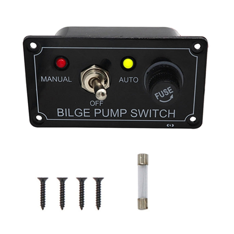 AOS3050AF Bilge Pump Switch 1 Group Rocker With Indicator Light With Overload Protection, AOS3050AF