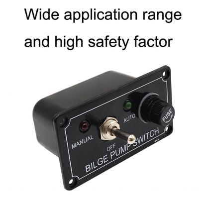 AOS3050AF Bilge Pump Switch 1 Group Rocker With Indicator Light With Overload Protection, AOS3050AF