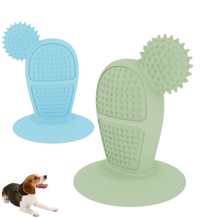Bite Resistant Cactus Dog Molar Stick Sucker Tooth Cleaning Pet Toy, Light Sky Blue, Light Pink, Avocado Green