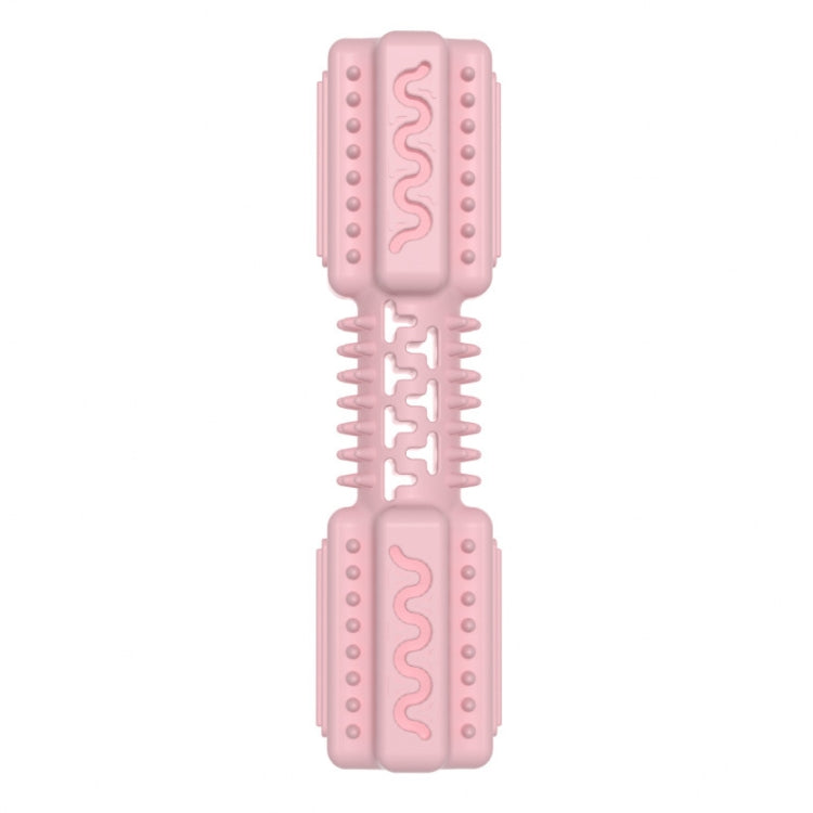 Pet Toy Bone Shaped Molar Stick TPR Gnawing Teeth Cleaning Toy, Gentleman Blue, Cherry Pink, Avocado Green