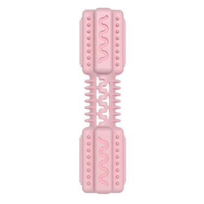 Pet Toy Bone Shaped Molar Stick TPR Gnawing Teeth Cleaning Toy, Gentleman Blue, Cherry Pink, Avocado Green