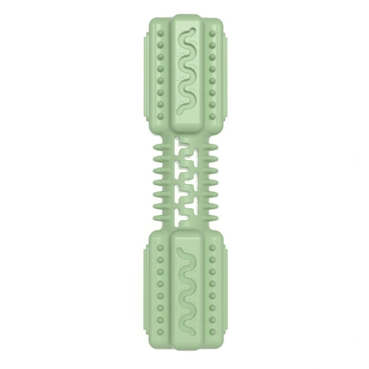 Pet Toy Bone Shaped Molar Stick TPR Gnawing Teeth Cleaning Toy, Gentleman Blue, Cherry Pink, Avocado Green
