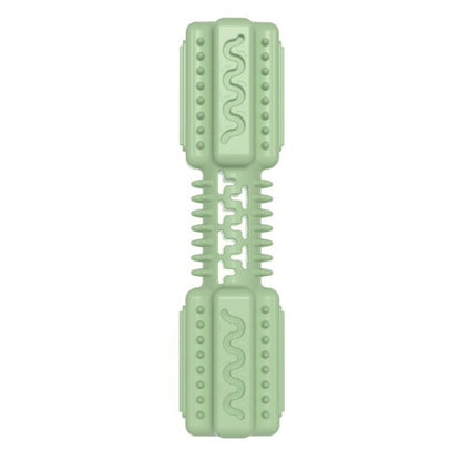 Pet Toy Bone Shaped Molar Stick TPR Gnawing Teeth Cleaning Toy, Gentleman Blue, Cherry Pink, Avocado Green