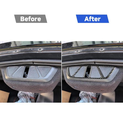 For Chevrolet Corvette C8 Trunk Buckle Decorative Sticker