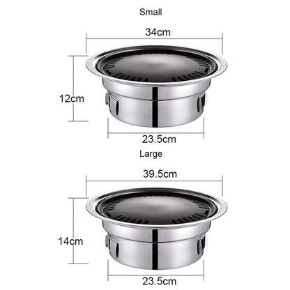 Home Multifunctional Adjustable Fire Barbecue Grill, Size:, S (Grill Pan), S (Grill Net), S (Pan+Net), L (Grill Pan), L (Grill Net), L (Pan+Net)