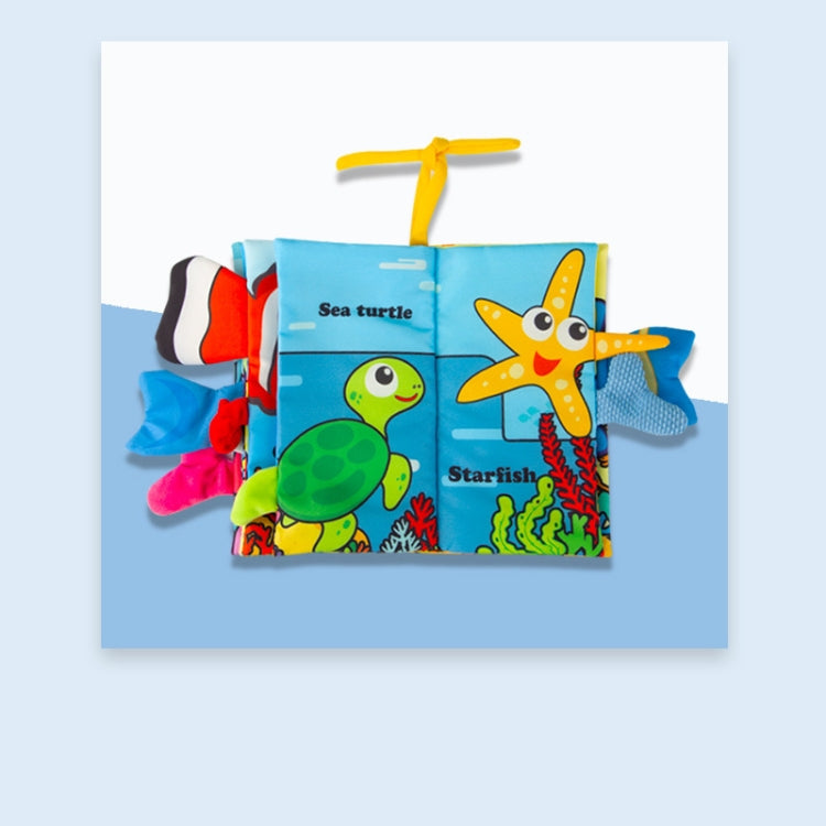 Baby Early Education Three-dimensional Tail Cloth Book Toddler Toy Book, Bird World (6 Pages ), Dinosaur World (6 Pages), Ocean World (6 Pages), Animal World (6 Pages), Farm Tail (4 Pages), Ocean Tail (4 Pages), Jungle Tail (4 Pages)